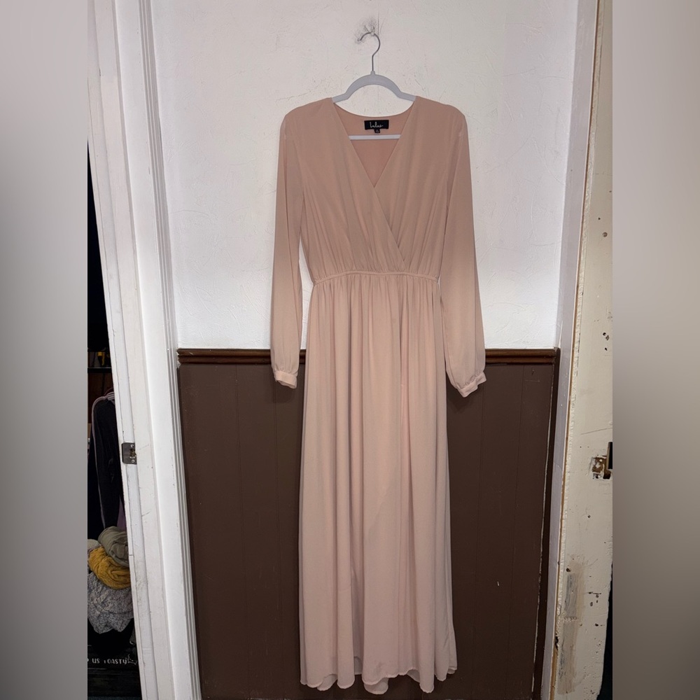 Lulus Pink Maxi Dress